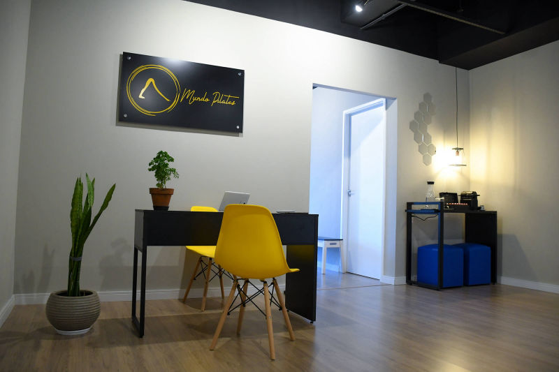 Equipamentos Reformer no Studio Mundo Pilates